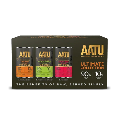 AATU Wet Variety Dog Food Ultimate Multi Pack - The Royal London Pet Co.