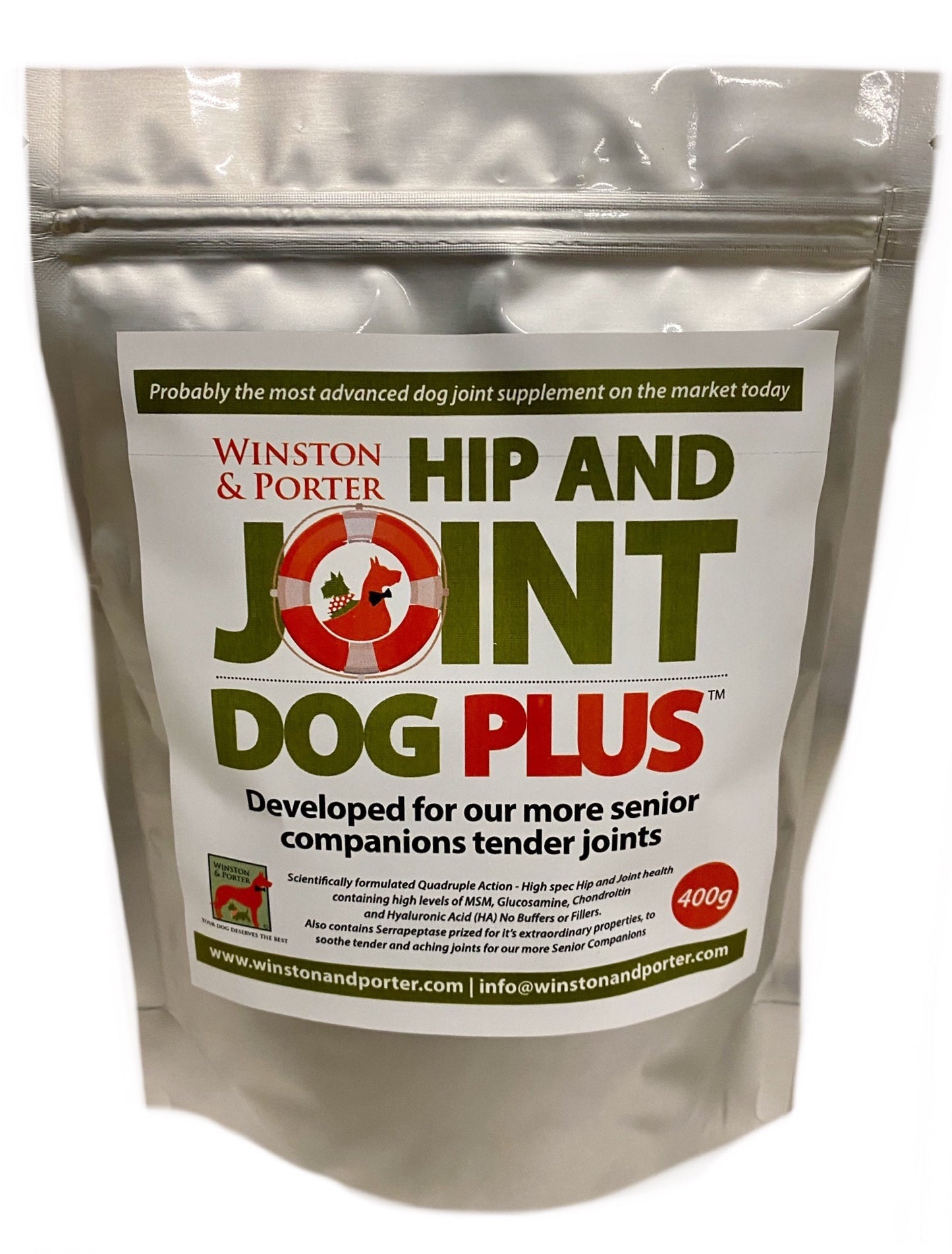 Hip & Joint Dog PLUS – Premium High-Strength Canine Joint Support Powder (UK)