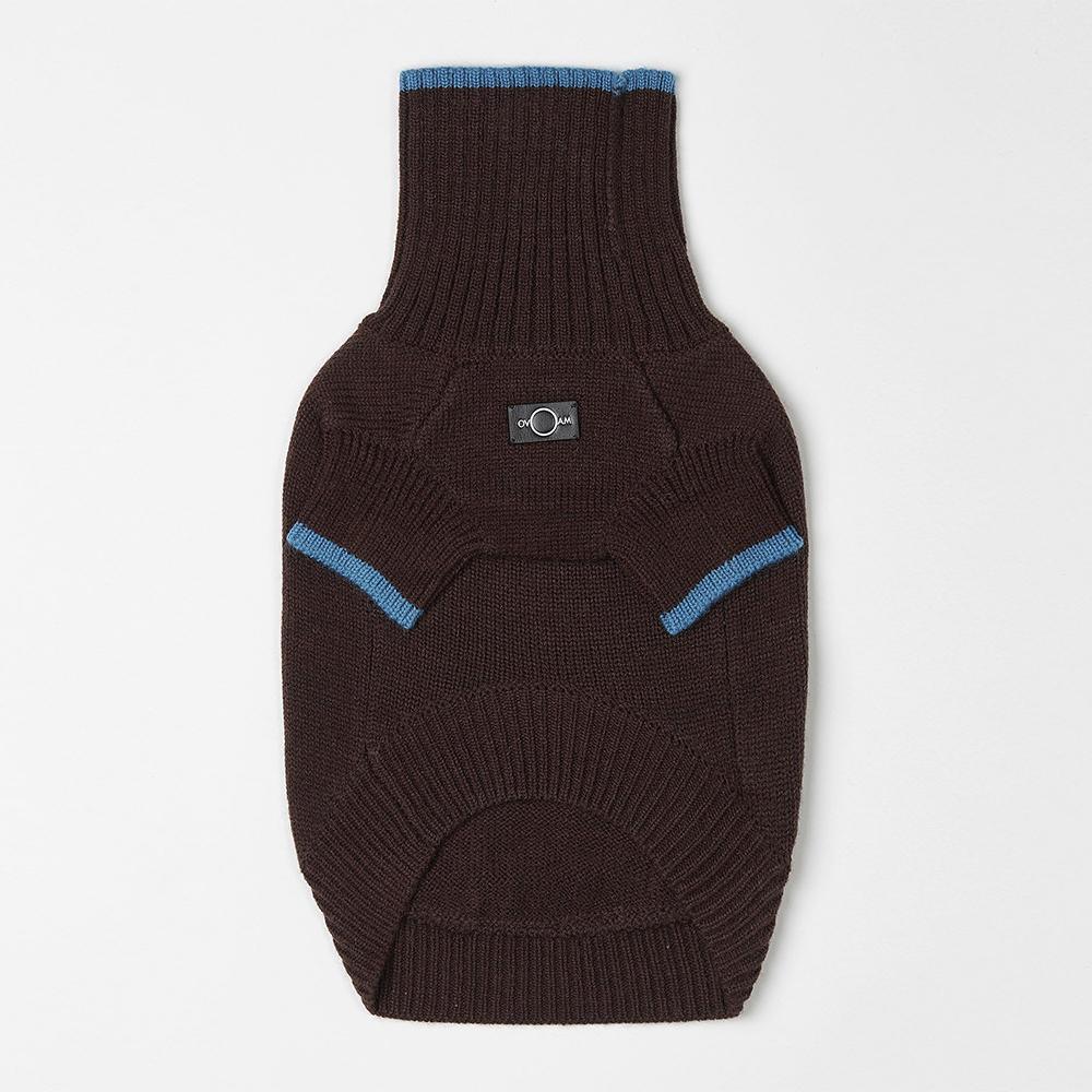 Contrast Turtleneck Jumper - The Royal London Pet Co.
