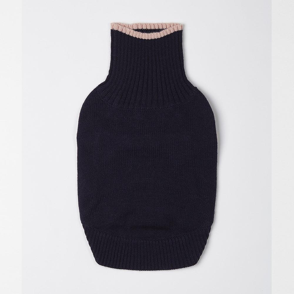 Contrast Turtleneck Jumper - The Royal London Pet Co.