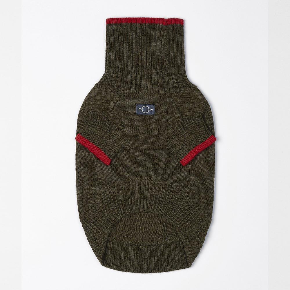 Contrast Turtleneck Jumper - The Royal London Pet Co.