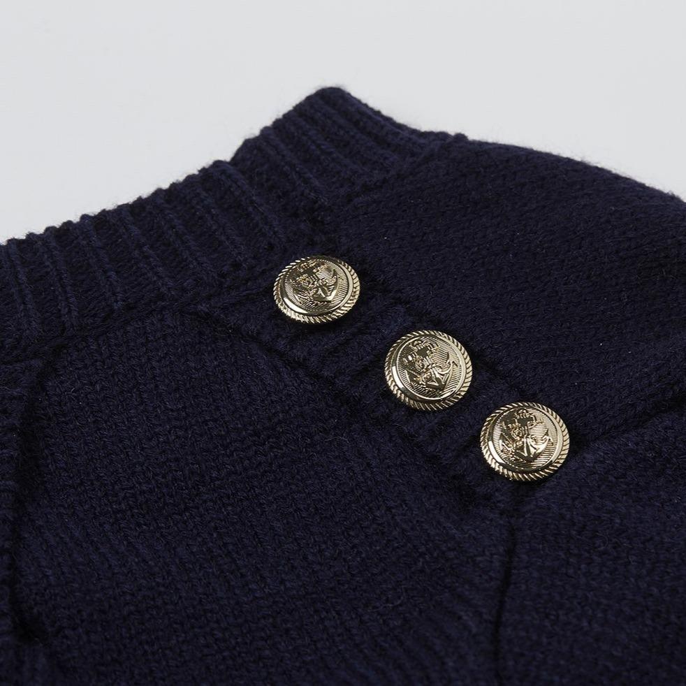 Button Jumper - The Royal London Pet Co.